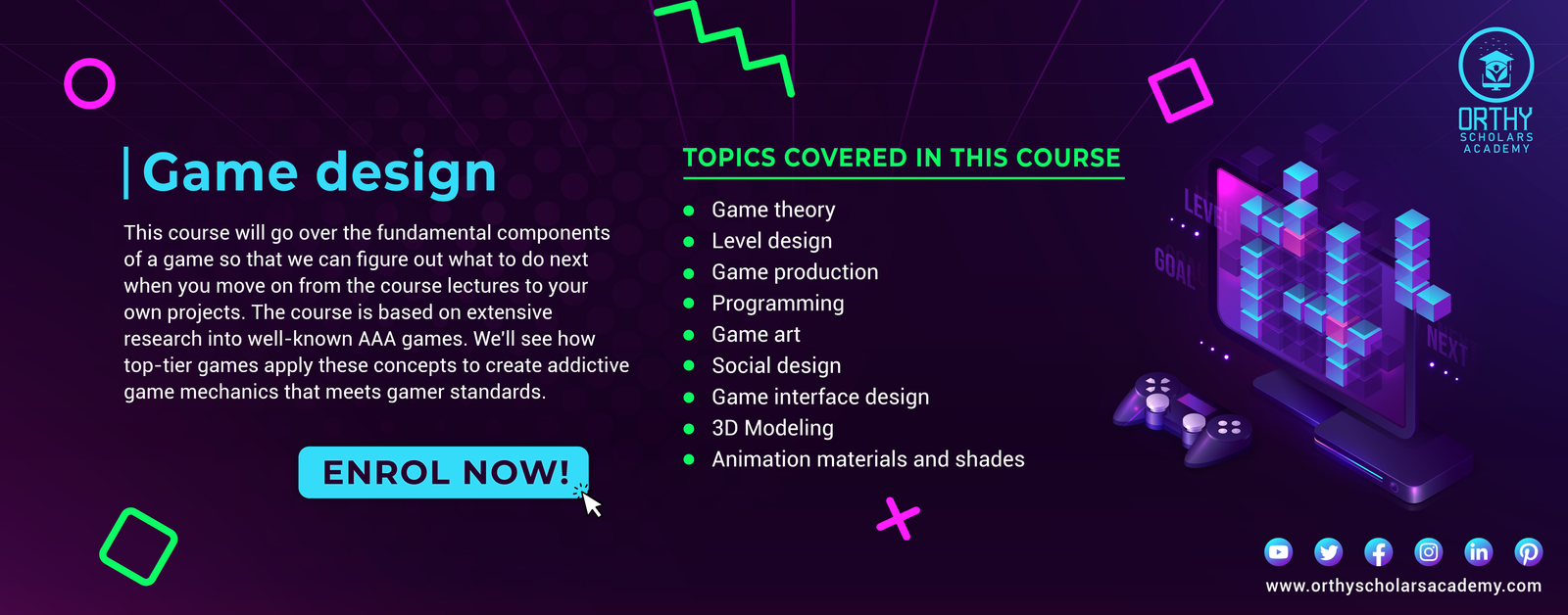Game Design & Development Bootcamp